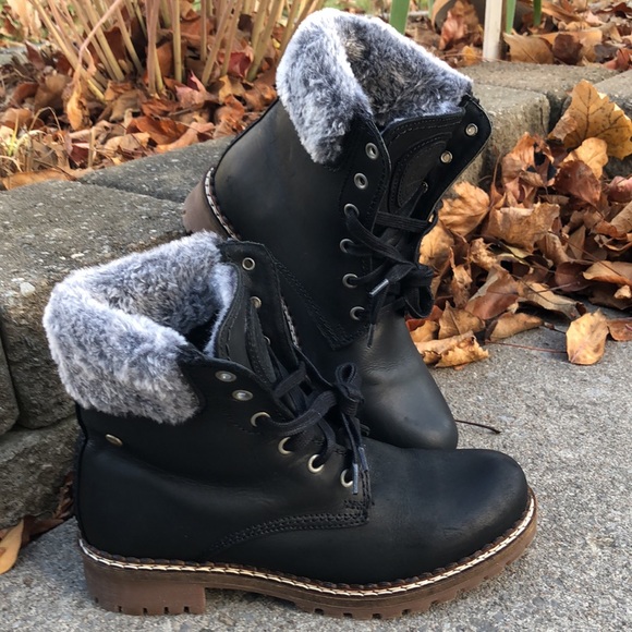 Pajar Shoes - Pajar Panthil 3.0 Faux Fur Cuff Ankle Boot